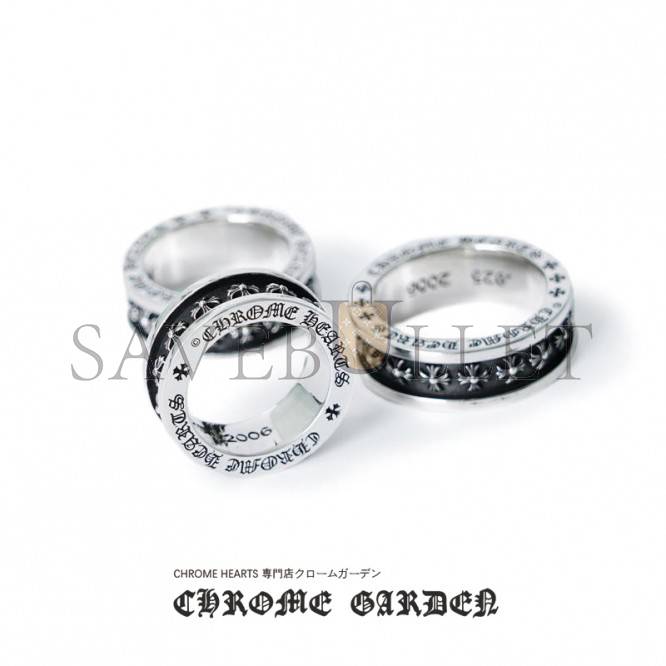 CHROME HEARTS TINY CH PLUS SPINNER RING