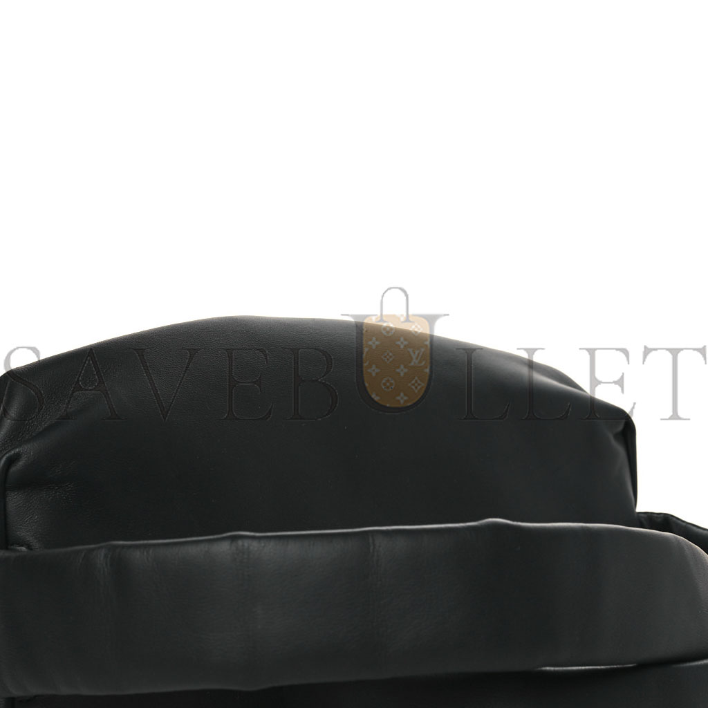 BOTTEGA VENETA CALFSKIN BELT BAG BLACK (29*15*10cm) BOTTEGA VENETA CALFSKIN BELT BAG BLACK (29*15*10cm)