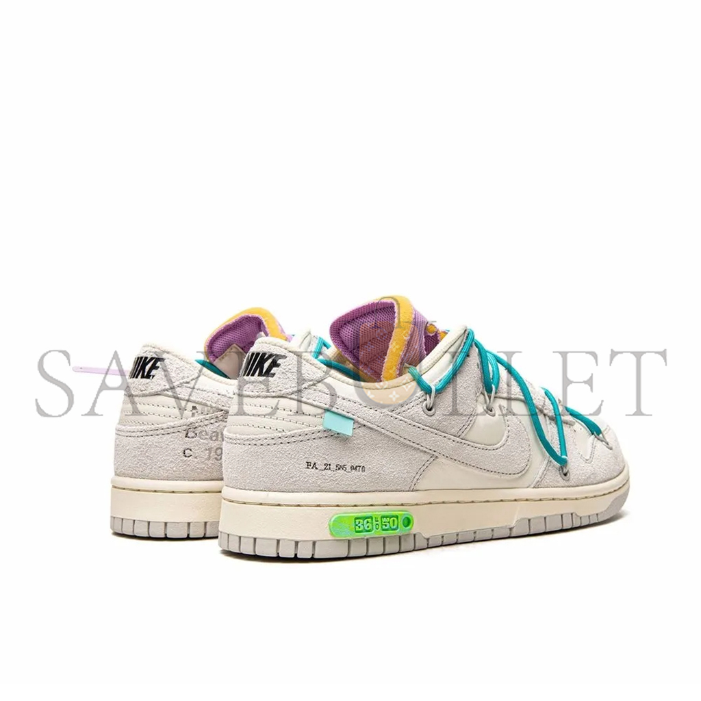 NIKE DUNK LOWOFF-WHITE LOT 36 DJ0950-107