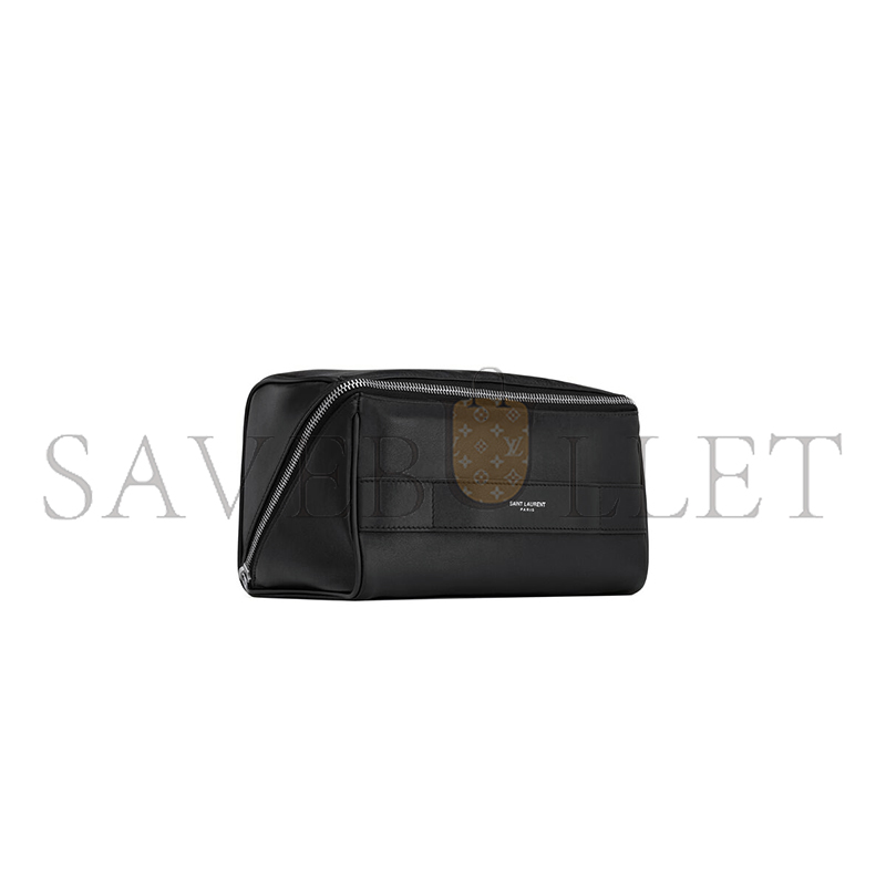 YSL SAINT LAURENT PARIS CUBE CASE IN LAMBSKIN 73370103U0E1000 (21*13*14cm)