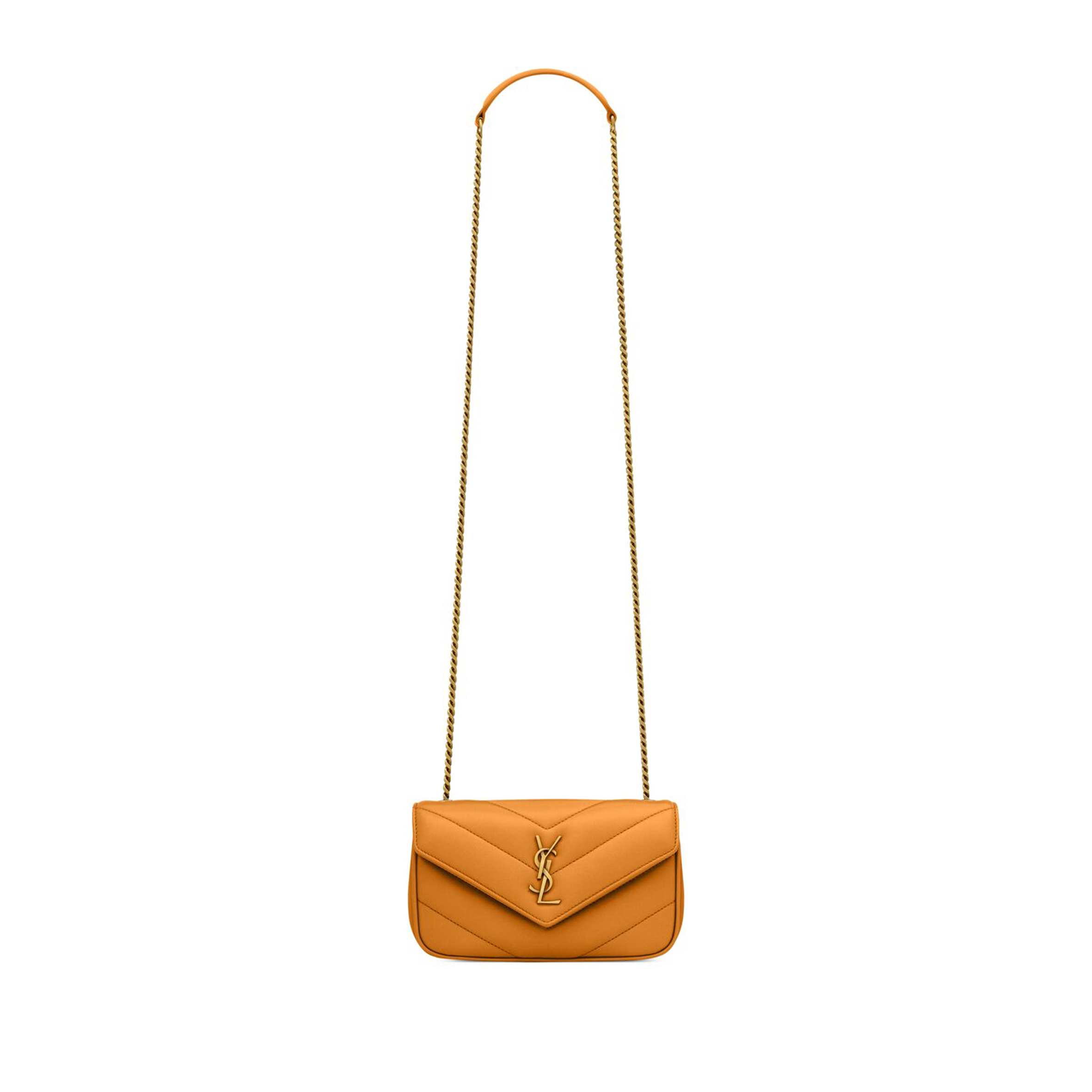 YSL LOULOU MINI IN LAMBSKIN 821749AAEAX7923 (20*12*5cm)