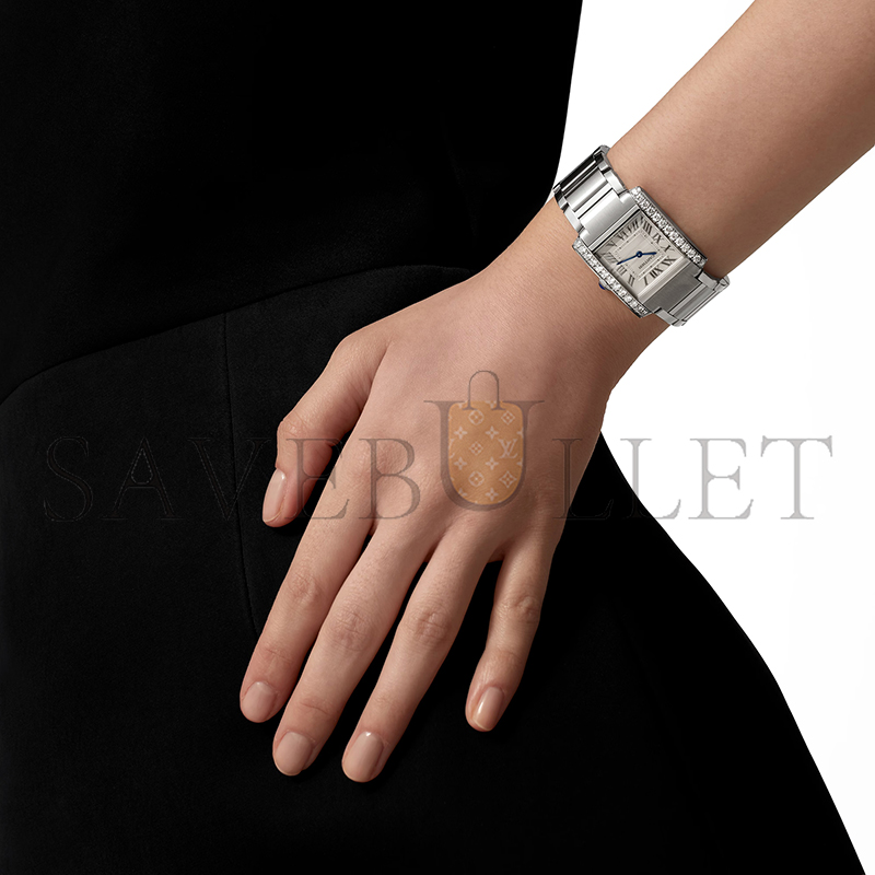 CARTIER TANK FRANÇAISE WATCH W4TA0028 CARTIER TANK FRANÇAISE WATCH W4TA0028