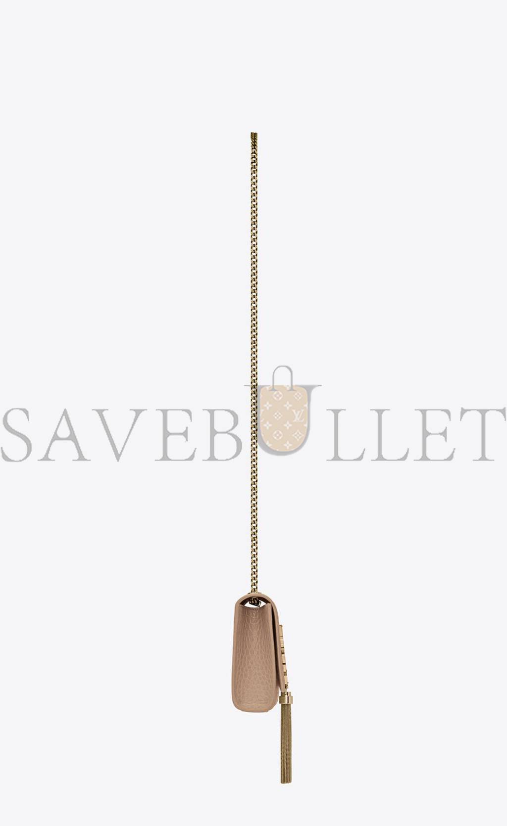 YSL KATE SMALL CHAIN BAG WITH TASSEL IN CROCODILE-EMBOSSED SHINY LEATHER 474366DND0J2721 (20*12.5*5cm) YSL KATE SMALL CHAIN BAG WITH TASSEL IN CROCODILE-EMBOSSED SHINY LEATHER 474366DND0J2721 (20*12.5*5cm)