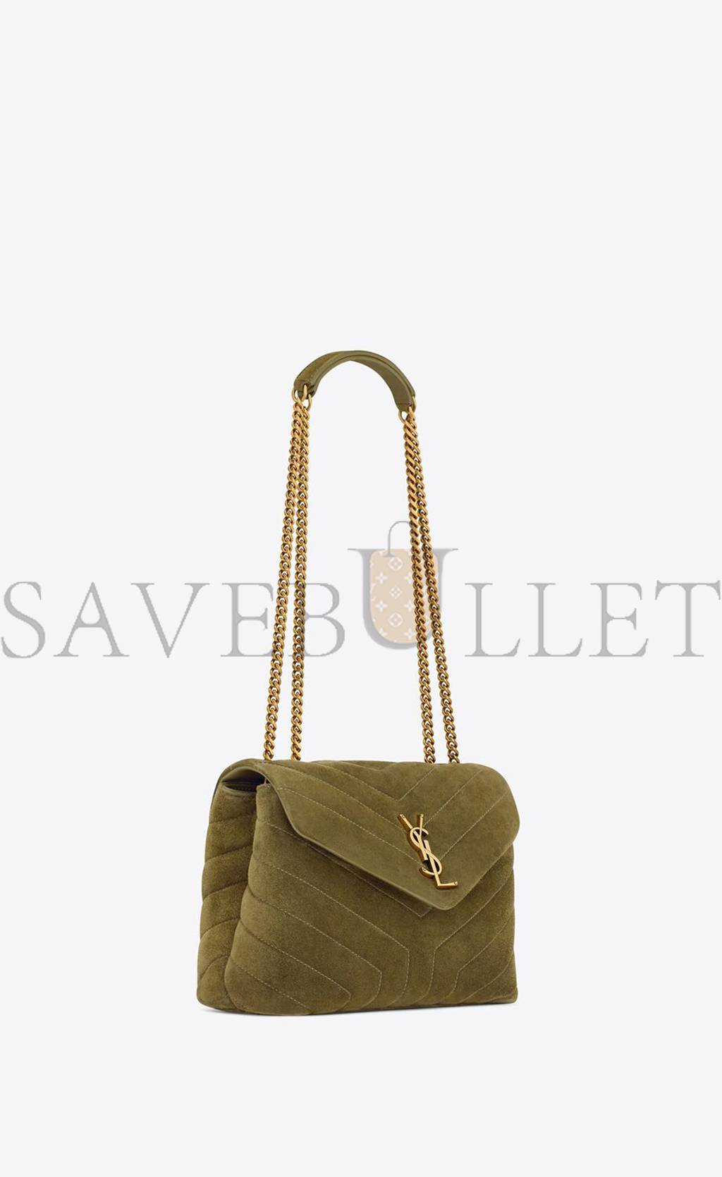 YSL LOULOU SMALL IN QUILTED "Y" SUEDE 4946991U8673206 (23*17*9cm) YSL LOULOU SMALL IN QUILTED "Y" SUEDE 4946991U8673206 (23*17*9cm)