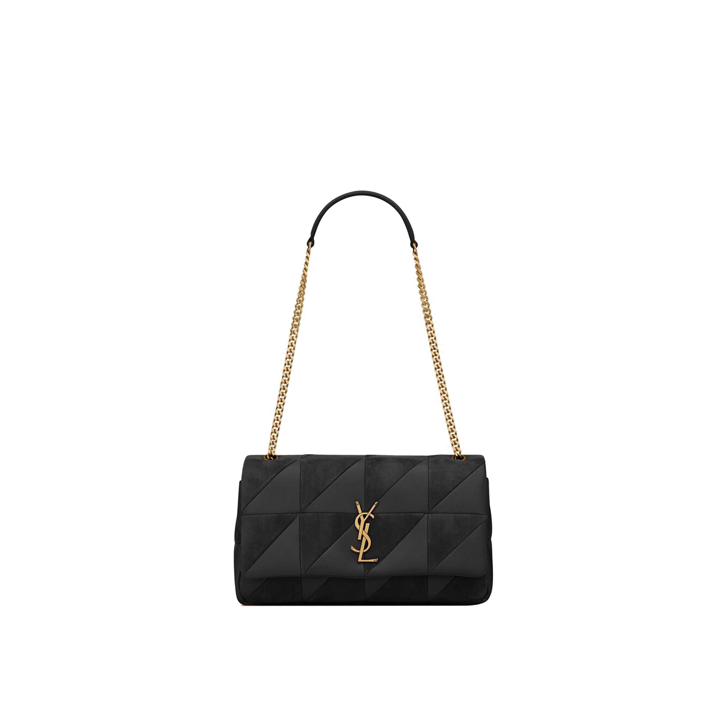 YSL JAMIE MEDIUM CHAIN BAG IN LAMBSKIN AND SUEDE 515821COPP71000 (25*15*7.5cm) YSL JAMIE MEDIUM CHAIN BAG IN LAMBSKIN AND SUEDE 515821COPP71000 (25*15*7.5cm)